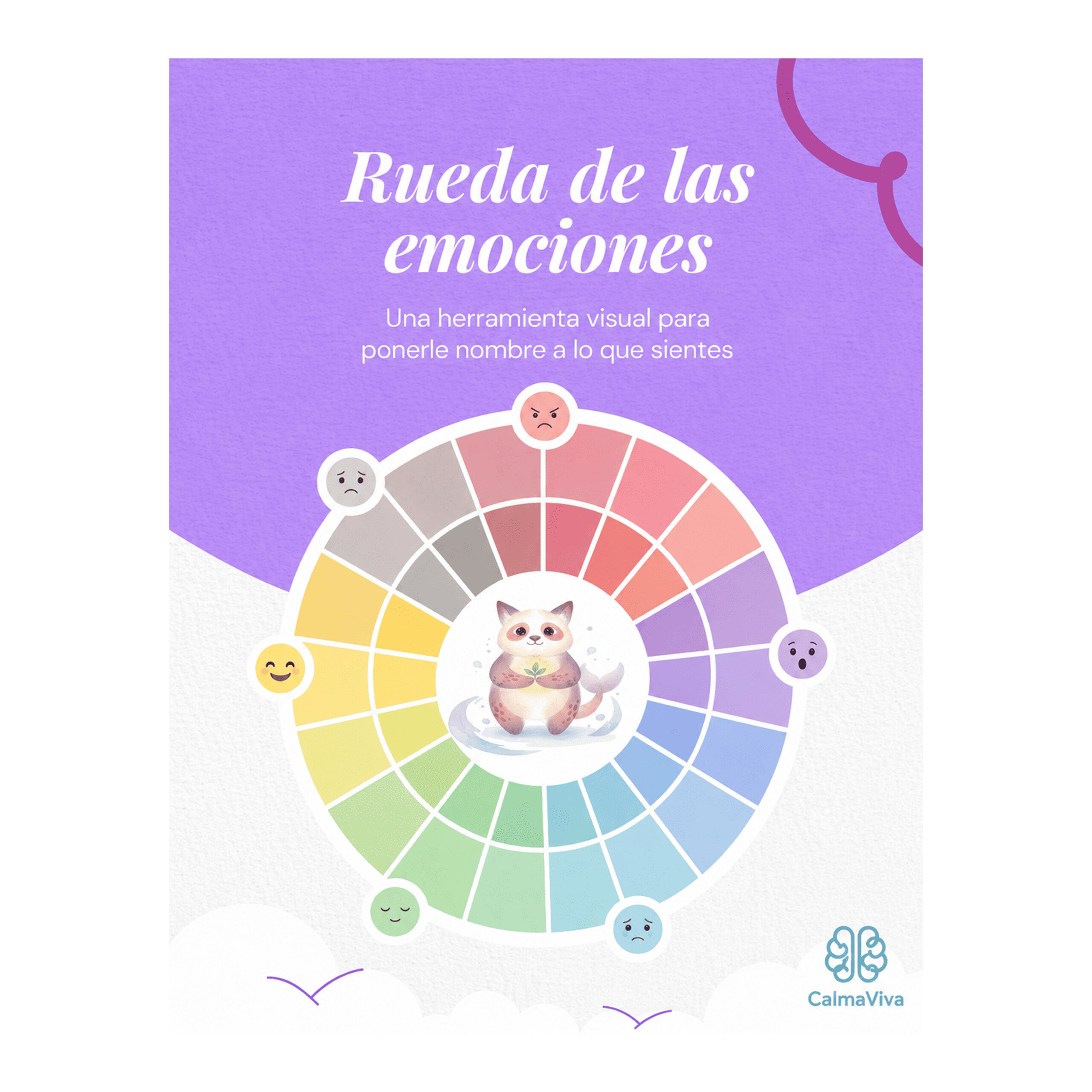 Rueda de las emociones CalmaViva